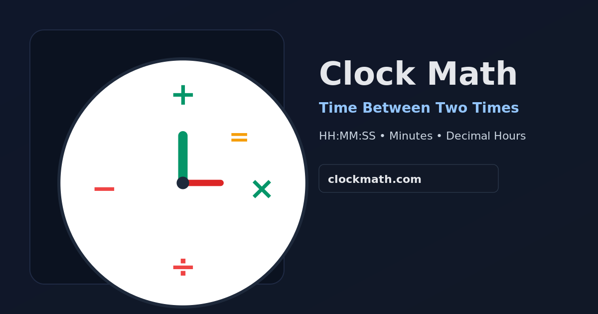 ClockMath